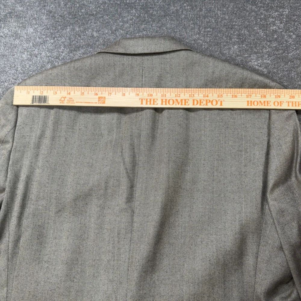 Ralph Lauren Sport Coat 40R Tan 100 Silk Herringbone Two Button Blazer Jacket‎
